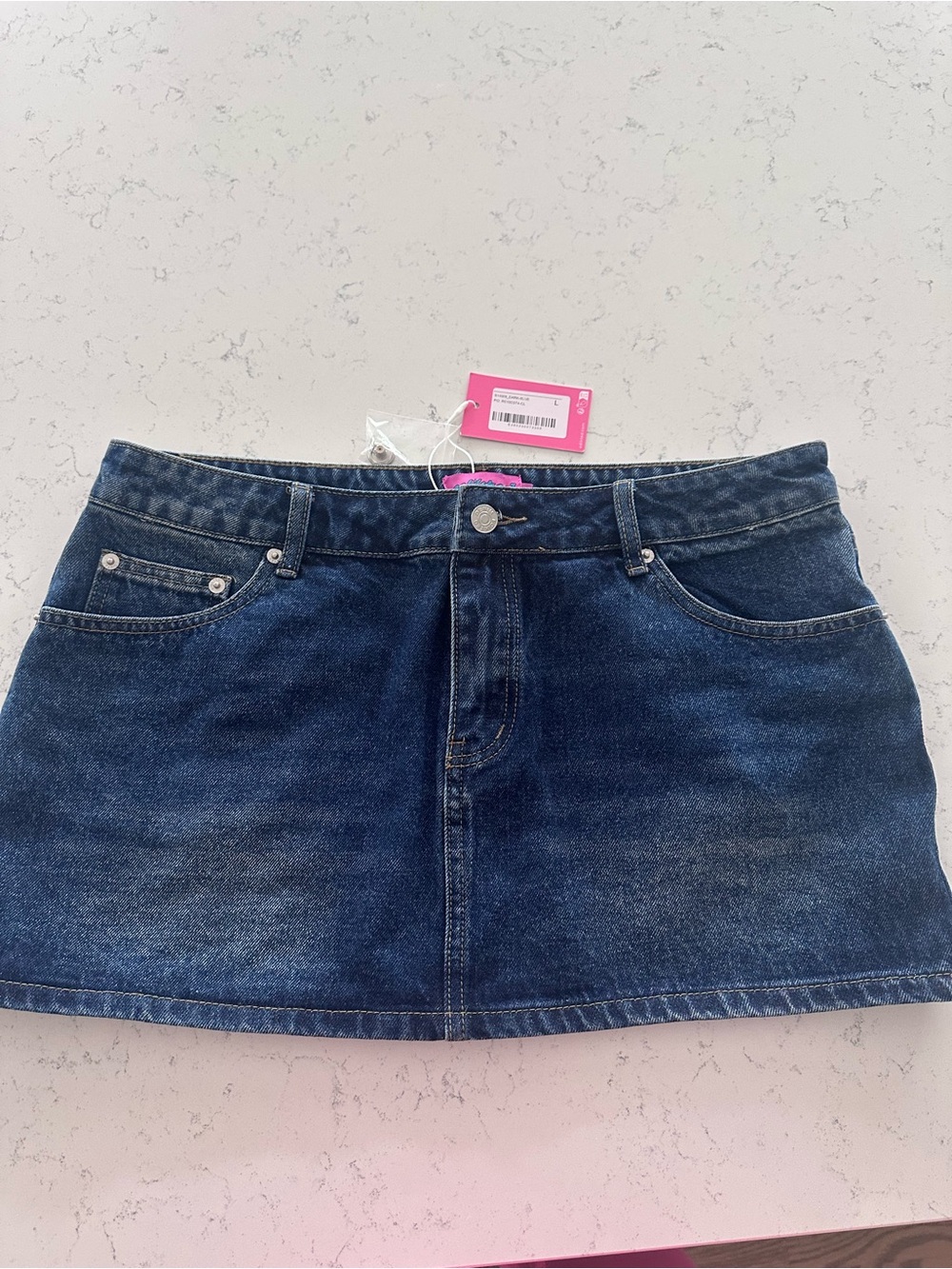 Edikted Denim Mini Skirt- NWT